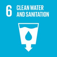 UNAI SDG 6: Clean water and sanitation logo