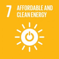 UNAI SDG 7: Affordable and clean energy logo