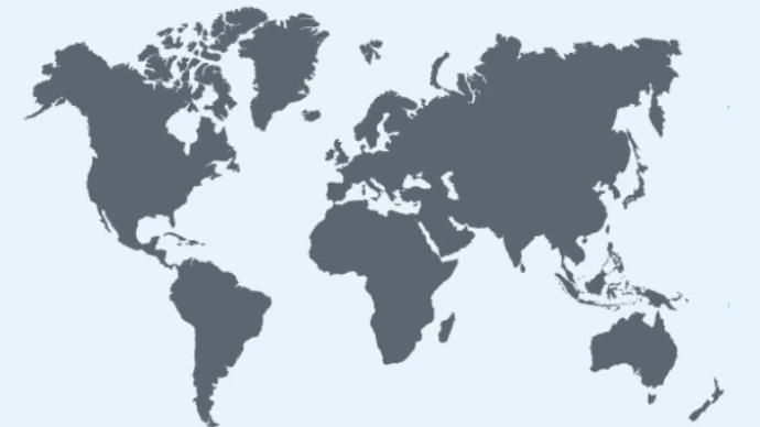 A world map