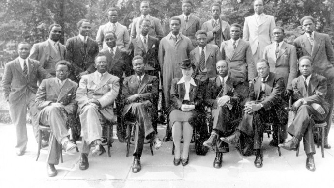 Delegates to the Fifth Pan-African Congress, Manchester. © Manchester Archives Plus.