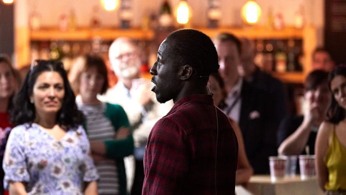A performance at the Manchester Voices Glass House event as part of the Manchester International Festival in 2019