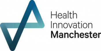 Logo of Health Innovation Manchester