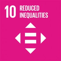 UNAI SDG 10: Reduced inequalities logo