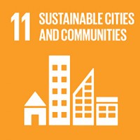 UNAI SDG 11: Sustainable cities and communities logo