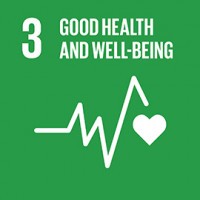 UNAI SDG 3: Good health and well-being logo