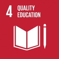 UNAI SDG 4: Quality education logo