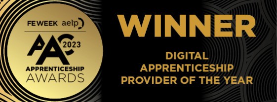 AAC Awards Winner 2023 Digital Apprenticeship Provider of the Year